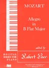 Allegro in Bb Major — Cover