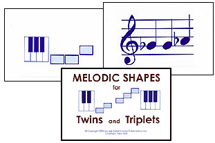 Flashcards: Melodic Shapes for Twins and Triplets