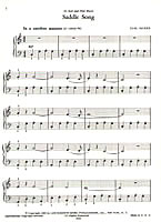 Saddle Song—Sample Page