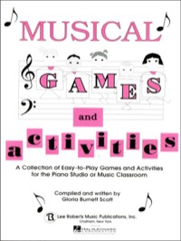 Musical Games and Activities - Cover