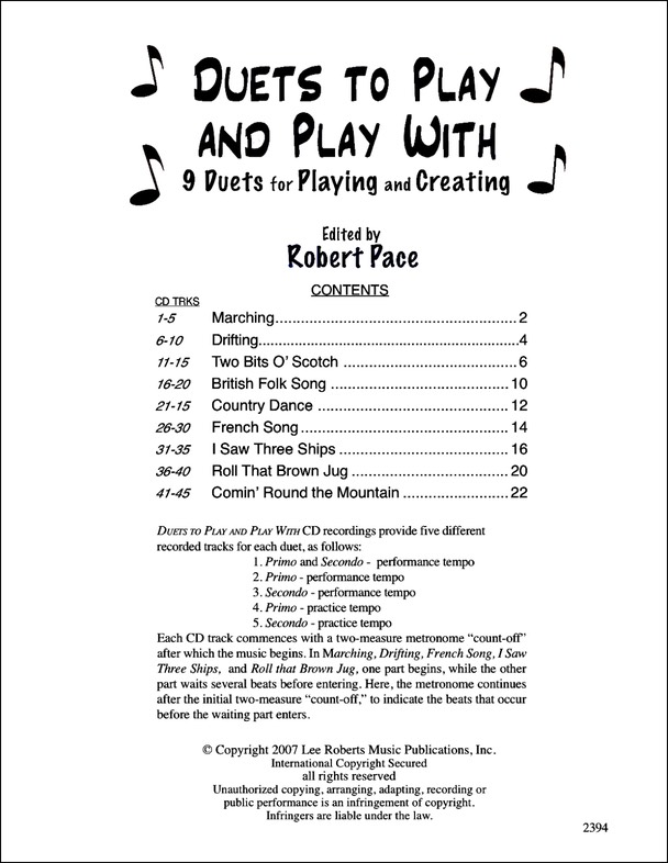 1-c duets title page 1/21/07.tiff